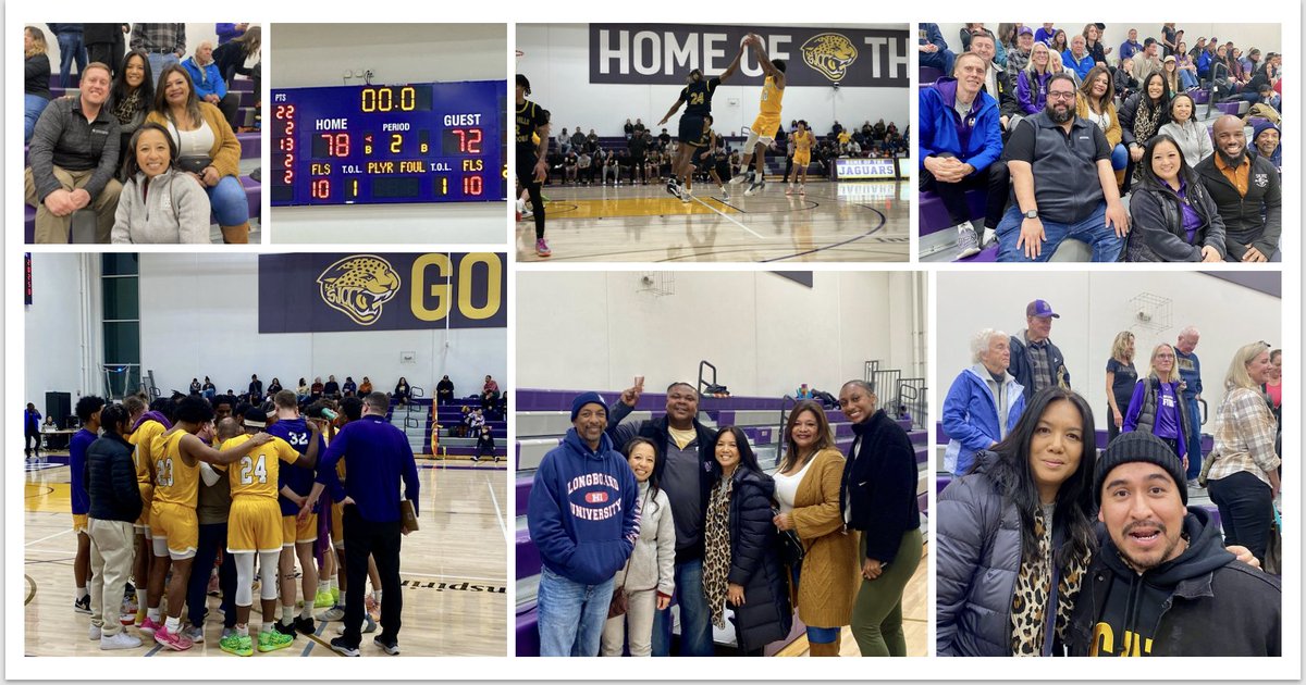 💜game and turnout tonight for our SJCC Jaguars! The Jags take the win vs. West Hills College-Lemoore Golden Eagles, 78-72🔥🏀 Next up...Yuba College! #gojagsgo @SJCityCollege @sjccxmilpitas @OfficialSJECCD @OfficialEVC @sjccsports