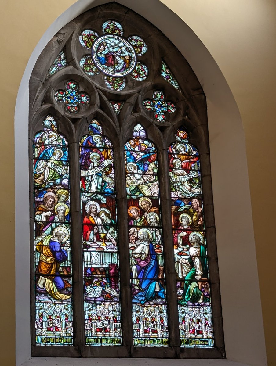 Some lovely stained glass from Saint Mary's Church, Listowel Kerry

For #stainedglasssunday #stainedglass #SundayMorning #sundayvibes #SundayService