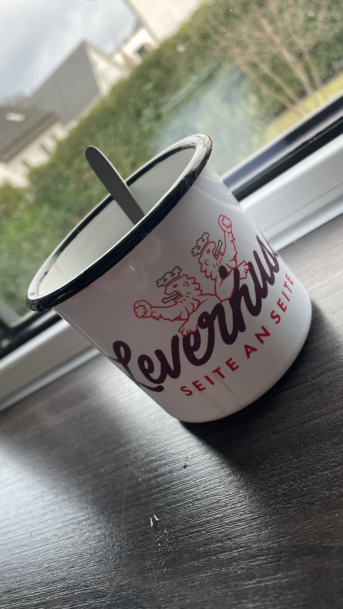 kolle77's tweet photo. Es ist DERBY #KOEB04 ! Der #Spieltagskaffee ist bereit den Bock bei den Hörnern zu packen und aus dem Ziegenstall zu schmeißen! #Goatbusters #Bayer04 #ForzaBayer https://t.co/tc6fPegMmm