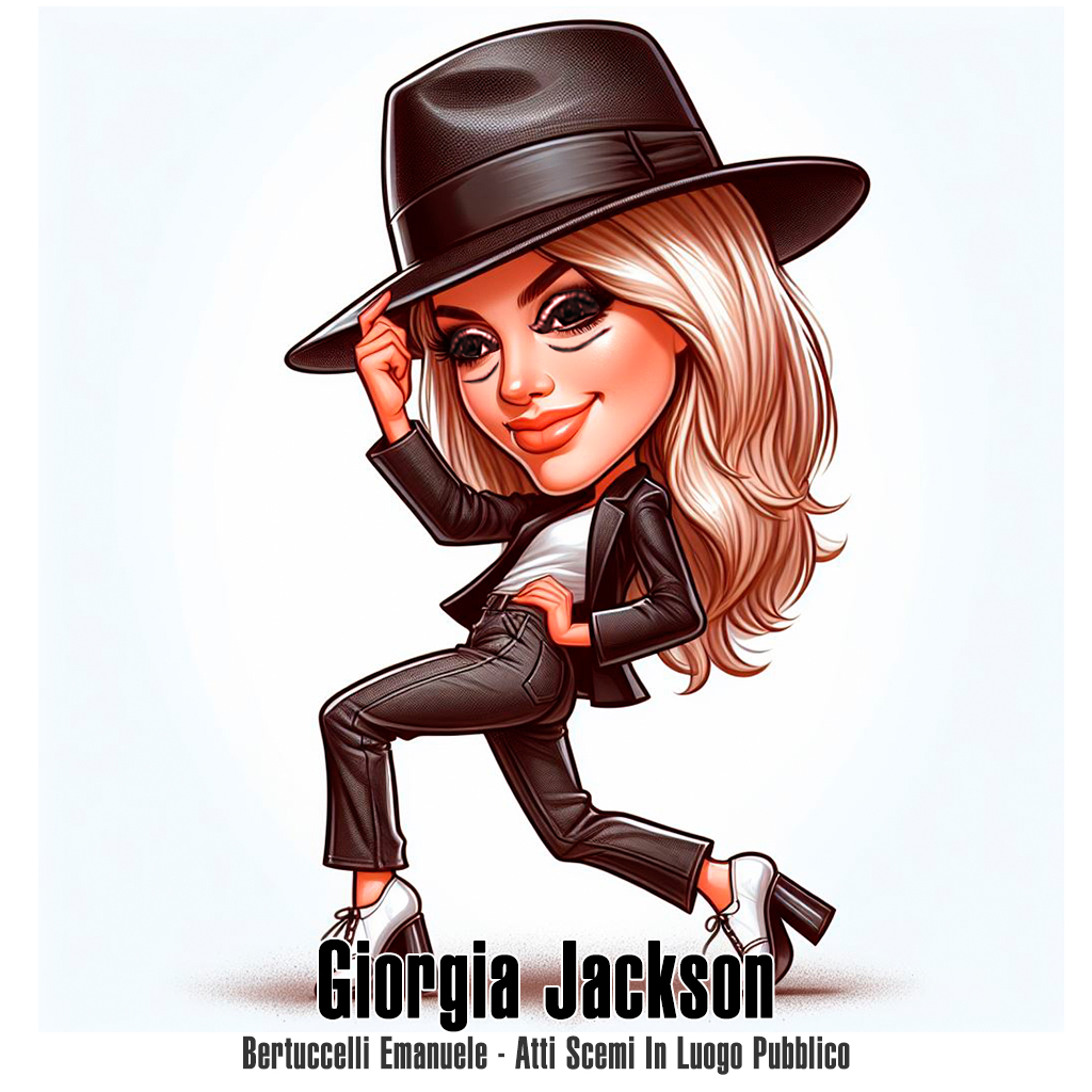 Viste le ultime dichiarazioni di Giorgia Meloni ecco Giorgia Jackson che fa il #moonwalk #GiorgiaMeloni #michaeljackson #Meloni #caricature #caricatura #presidentedelconsiglio #meme #memeita #memeitaliani #memedivertenti #memeitalia  #emanuelebertuccelli #bertuccelliemanuele