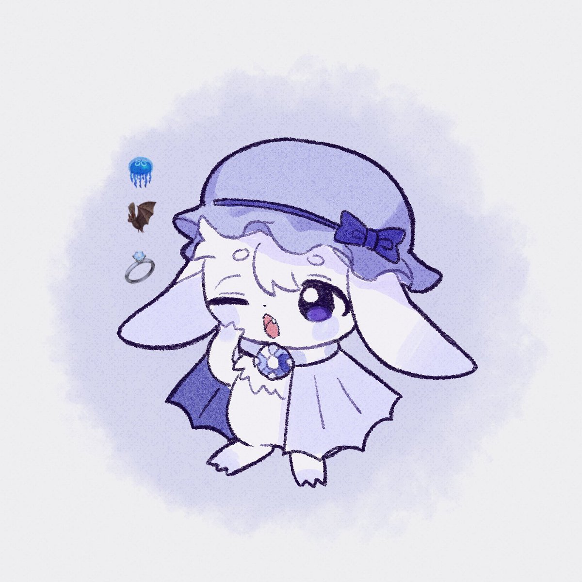 「絵文字キャラデザ 」|かゆのイラスト