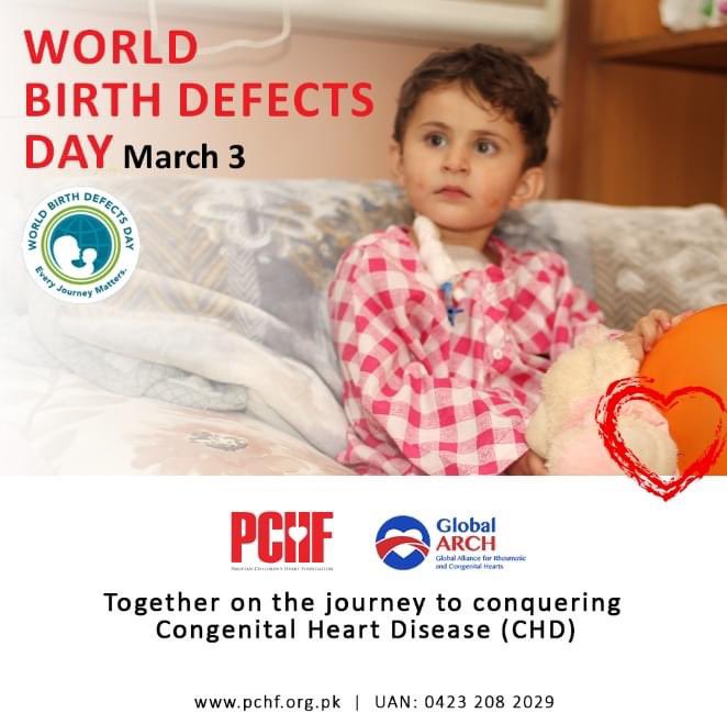 Pakistan Children's Heart Foundation (@chdhospital) on Twitter photo On World Birth Defects Day, let’s come together to raise awareness of the impact of birth defects. When it comes to #CHD, we are grateful to all our partners such as <a href="/globalarchorg/">Global ARCH</a>, alongside us. #WorldBDDay #ManyBirthDefects1Voice #EveryJourneyMatters
<a href="/captainmisbahpk/">Misbah Ul Haq</a> #PCHF On World Birth Defects Day, let’s come together to raise awareness of the impact of birth defects. When it comes to #CHD, we are grateful to all our partners such as <a href="/globalarchorg/">Global ARCH</a>, alongside us. #WorldBDDay #ManyBirthDefects1Voice #EveryJourneyMatters
<a href="/captainmisbahpk/">Misbah Ul Haq</a> #PCHF