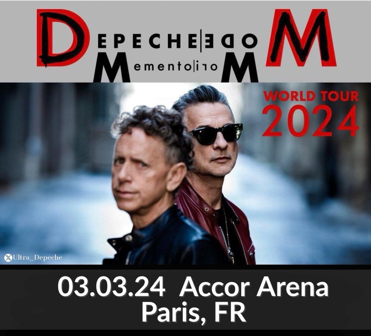 Today’s Live Show 🎶
Depeche Mode | Accor Arena, Paris, FR | 1 #MementoMoriTour #DepecheMode