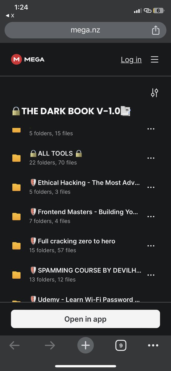 All hacking windows full basic to pro knowledge with links and videos

🛡Ethical Hacking

🛡Frontend Masters

🛡Full cracking zero to hero

🛡Spamming course full

🛡 Forensic full course with tools

🔒Cracking all tools

Just FREEE🚀

Simply:
1. Follow
2. Repost
3. Comment "HK"