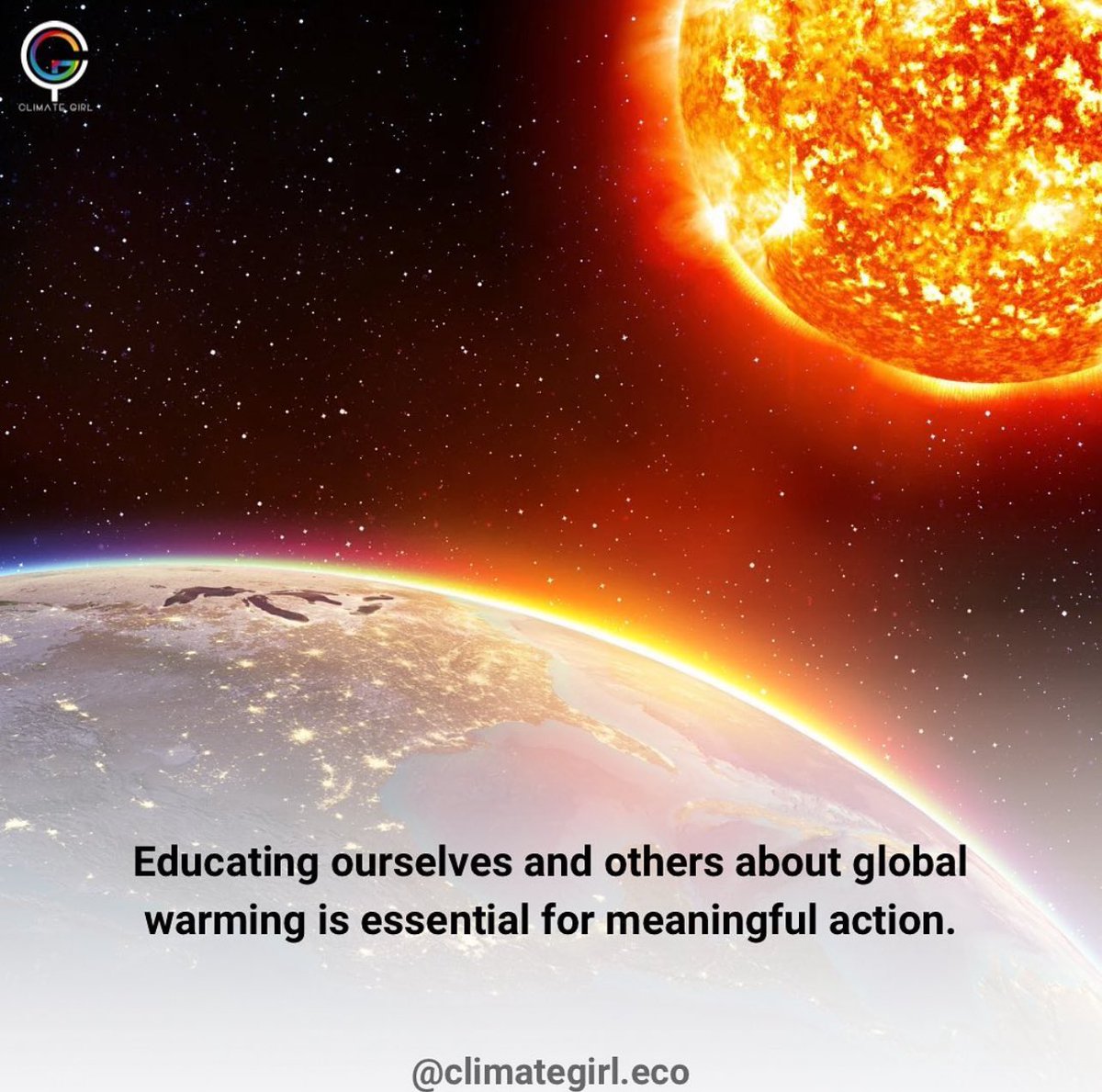 climategirlnft's tweet photo. Climate Education: Empowering Change”

Understanding climate change drives meaningful action. Advocate for education to build a greener future. 🎓🌱 #ClimateEducation #EmpowerChange #nft #climategirlnft #climategirl #OpenseaNFTs #GlobalWarming https://t.co/AkmhVmzPRZ