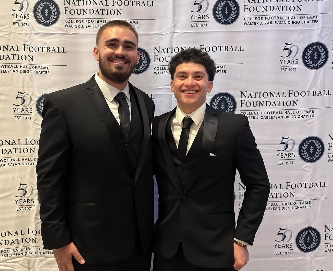 BVHSBarons's tweet photo. Last night... at the @NFFSDChapter Awards Banquet our very own @caden_ada22 and @kellybrown_75 were amongst other scholar leaders honored. Congratulations to you both!! https://t.co/e46M8X6HKK