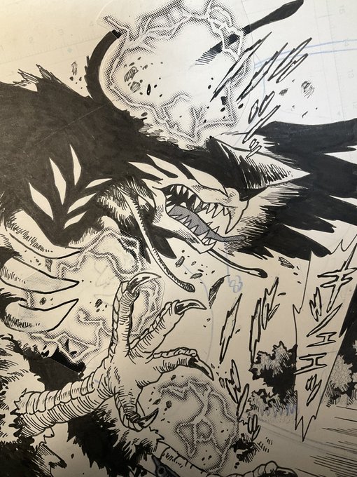 魔物の顔のビフォー&amp;アフター。 