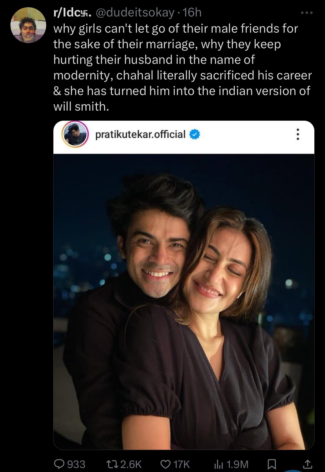 Cyrus Dhabhar on X: “Why are India’s virgins up in arms about a 