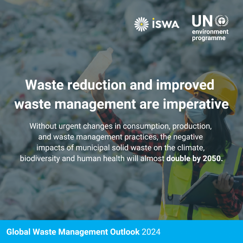 Neglecting waste management has serious consequences for human health &amp; the environment.

Without prompt intervention, direct global costs of waste management could surpass $600 billion annually by 2050, according to report issued at #UNEA6.

#GWMO2024: unep.org/news-and-stori…