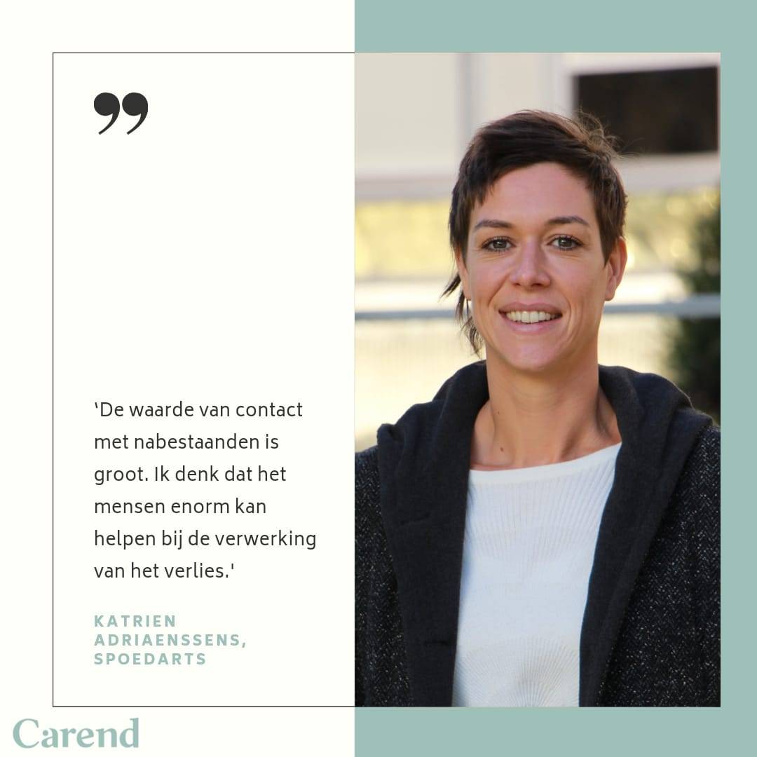 Katrien Adriaenssens werkt als spoedarts eerste hulp in het Maastricht UMC.  Nabestaandenzorg is inmiddels onderdeel van haar werk en valt onder werktijd. Ze ontdekte dat dat helemaal niet zo gewoon is. Jos Schuring ging met haar in gesprek.

Lees verder:
carend.nl/artikel/spoeda…