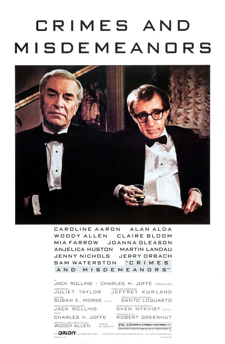 #OneMoviePerDay #movie898 #CrimesAndMisdemeanors is a #WoodyAllen film which talks about our everyday perspectives, events, people, thoughts and morals. Neat screenplay, minimal production, thoughtful dialogues and editing to note.