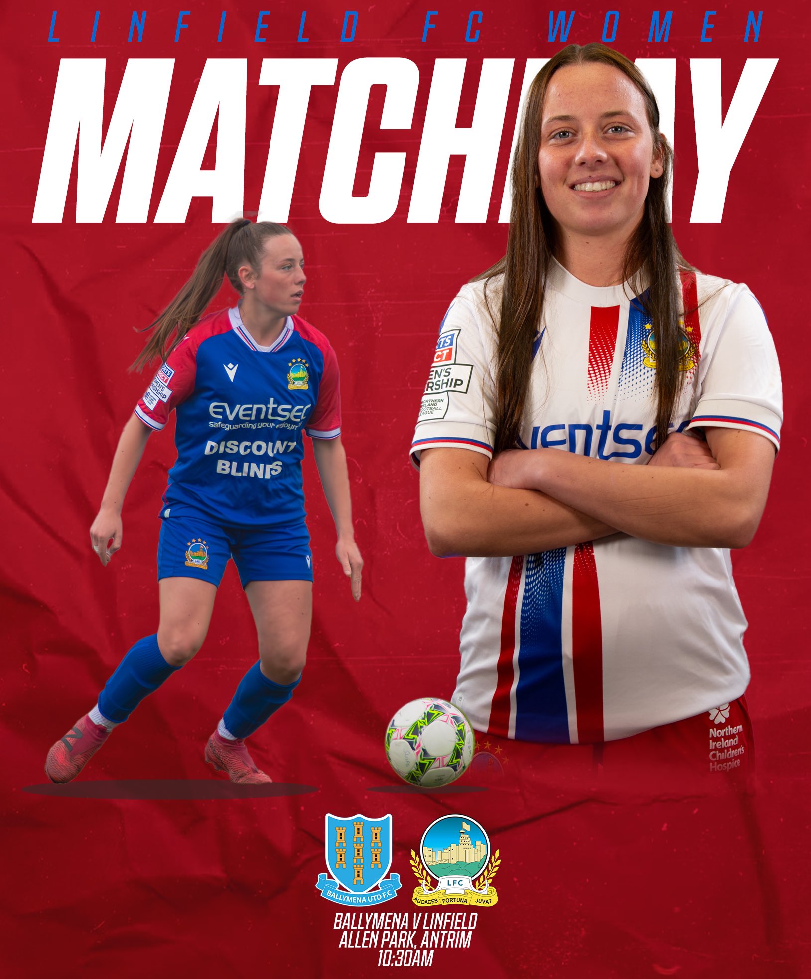 Linfield FC Women LinfieldFCWomen X