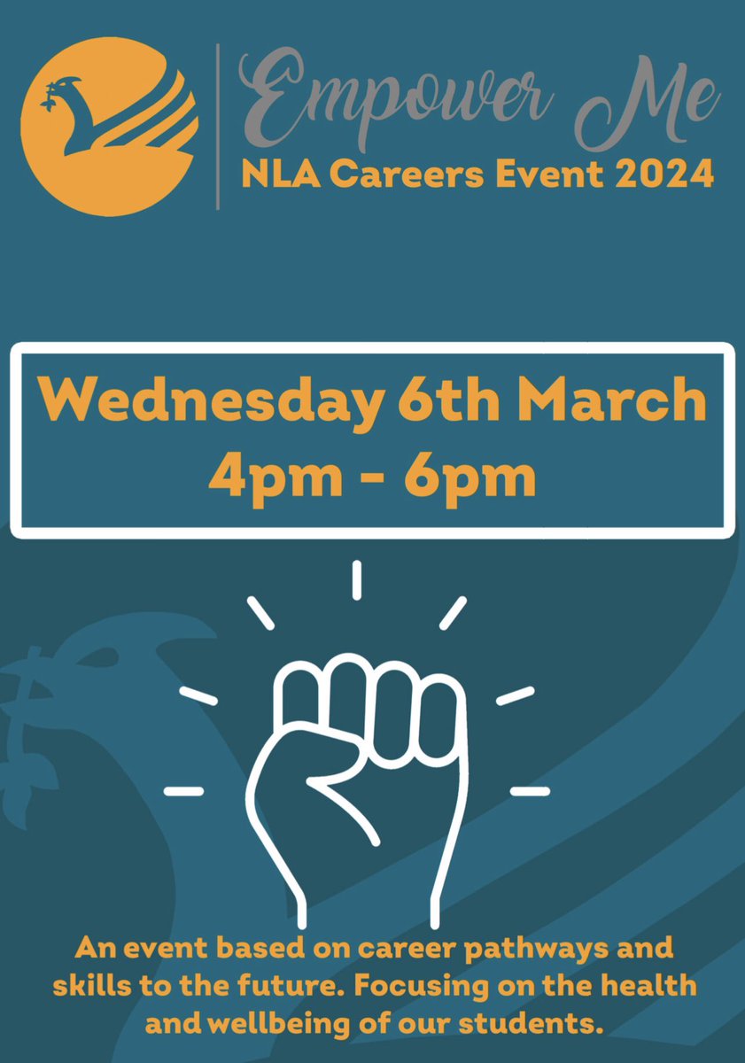 NLA Careers Event 2024. Details 👇