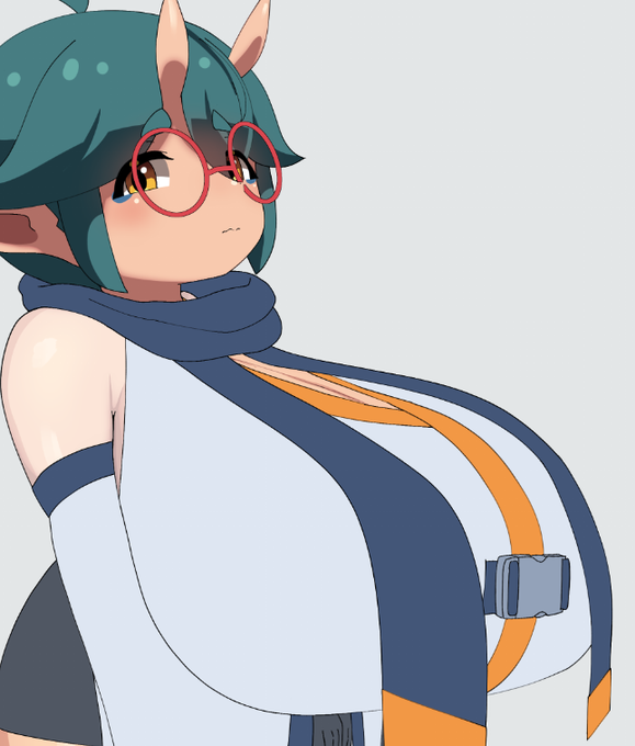 乳がデカすぎる女 