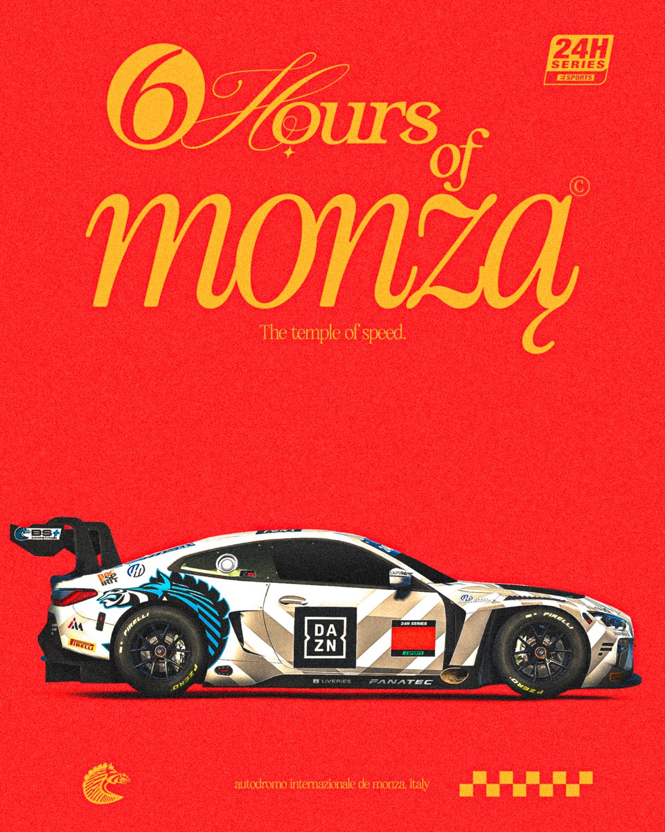 After three rounds, we lie second in the <a href="/24H_ESPORTS/">24H SERIES ESPORTS</a> series! Kay Kaschube and Julian Kesselhut will try to take the 🦓 even further up at Monza today!

#BSCOMPETITION | #SimRacing | #iRacing | <a href="/24HSERIES/">24H SERIES</a>