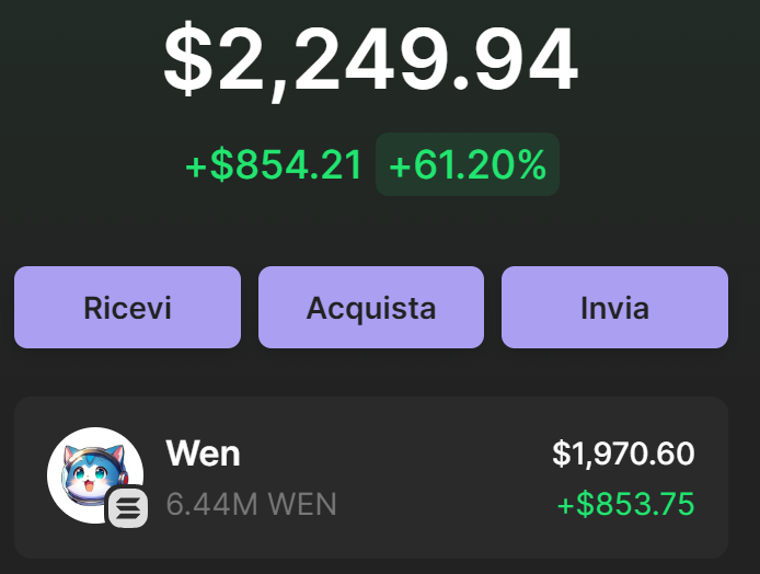 Are you still holding your $wen?🥱