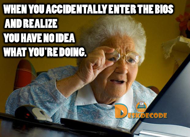 deskdecode's tweet image. That moment when you stumble into the BIOS menu and suddenly feel like you&apos;re in a foreign land with no map. 😅 #LostInBIOS #TechConfusion #BIOSBlunders #GeekProblems #TechHumor #DigitalDilemmas #BIOSMemes #TechTales #ITLaughs