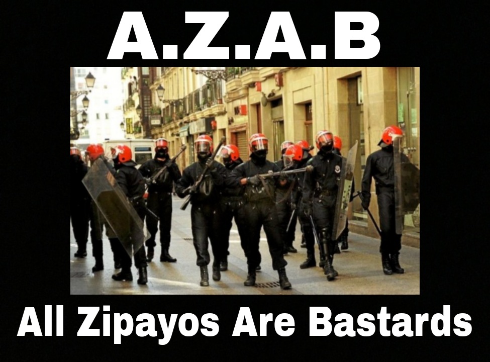 carmelocotnmadu's tweet photo. 🦾🏴✊🫂🍀🌐📢#Gasteiz #BasqueCountry #FuckThePolice #ACAB #PoliceBrutality #Ertzaina #ErtzainaTerroristak #HumanRights #EuskalHerria #NoSurrender 📢#SpainIsAFascistState 📢#GoraEuskalHerriaAskatuta #GazteokIndependentzia #FreeEuskalerria 🦾#AZAB🦾#FreedomForTheBasqueCountry https://t.co/a7ieY59nm8