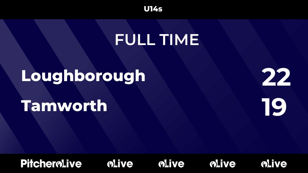 FULL TIME: Loughborough 22 - 19 Tamworth
#LOUTAM #Pitchero
pitchero.com/clubs/loughbor…