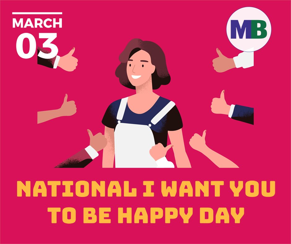 Putting a smile on someone elses face, tends to put a smile on ours! Try to do something today that will make someone else happy.