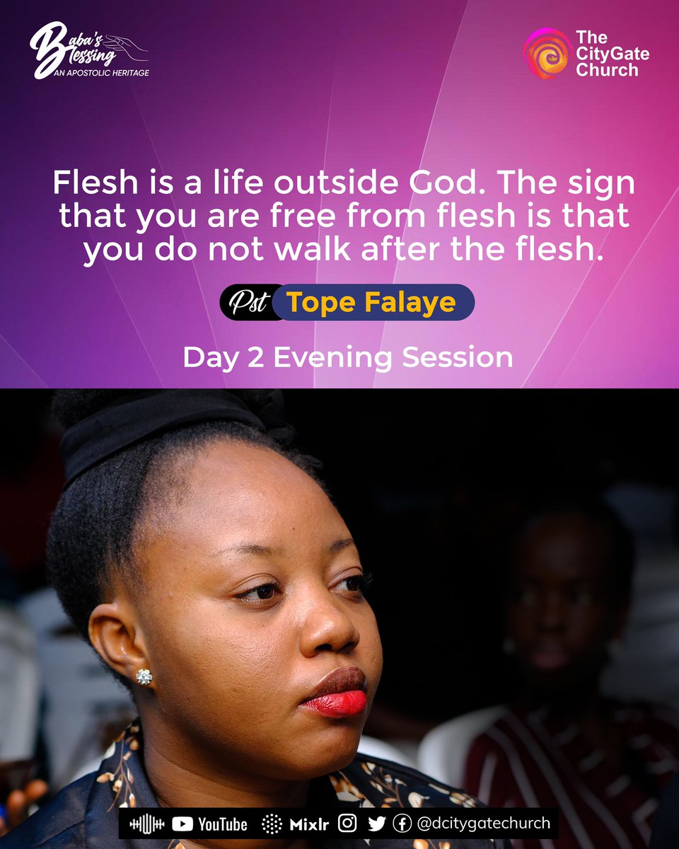 dcitygatechurch's tweet photo. Ministration Excerpts
Baba's Blessing
Pst Tope Falaye
#RKO #TCGC
#MinistrationExcerpts #BabasBlessing2024
#Day2ES #TheIncorruptibleSeed https://t.co/oTnNnkQFMf