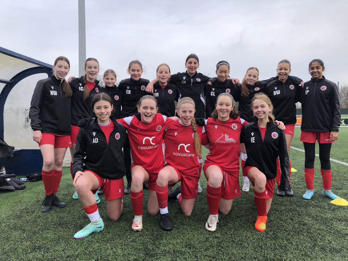 Had to settle for second place 🥈 today but beyond proud of this lot….Their work rate was unreal and battled it out until the final whistle. Well done girls 👏🏼⭐️⚽️❤️