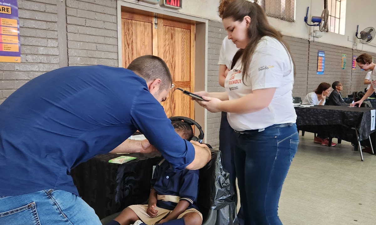 UPTuks's tweet photo. #WorldHearingDay: UP’s WHO Collaborating Centre for the Prevention of Deafness and Hearing Loss led transformative efforts to address global hearing loss through awareness creation and free hearing screening in Atteridgeville.

@hearX_Group #hearingloss #UniversityOfPretoria https://t.co/9xUogbn2R7