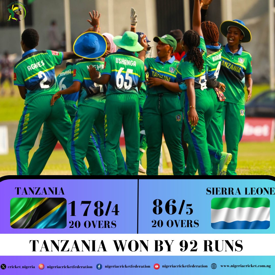 NigeriaWT20I's tweet photo. It's all smiles for @crickettanzania as they emerge champions of the 4th edition of the #NigeriaWT20i 🔥🇹🇿 https://t.co/CM2G97AYiZ