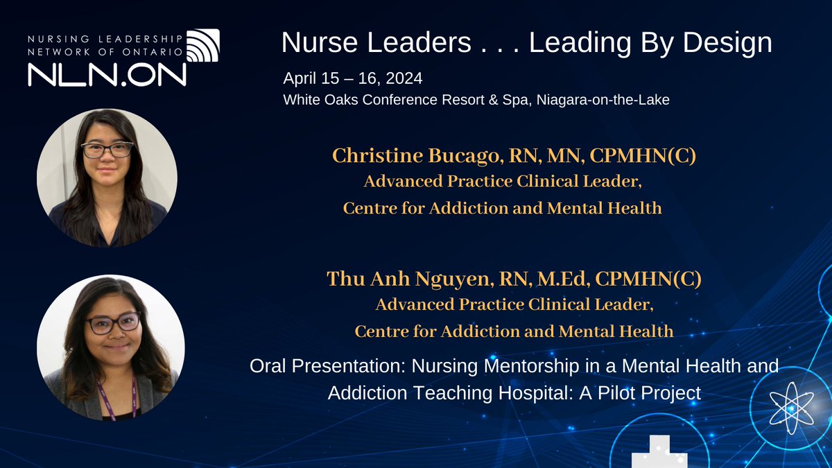This presentation will discuss how a mental health and addictions teaching hospital implemented a nursing mentorship program to foster the development of nurse leaders, improve retention and engagement within the organization. nln.on.ca/nursing-leader… #nurseleaders