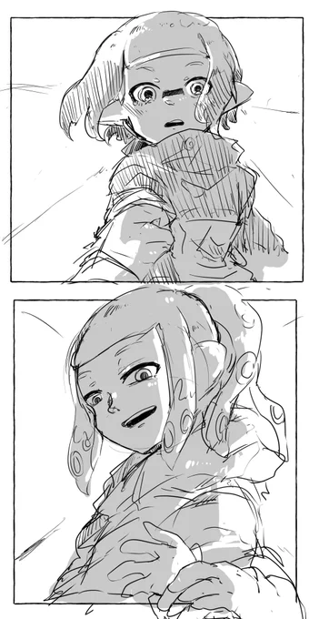 カラオケ中に描いたよその子さん達 