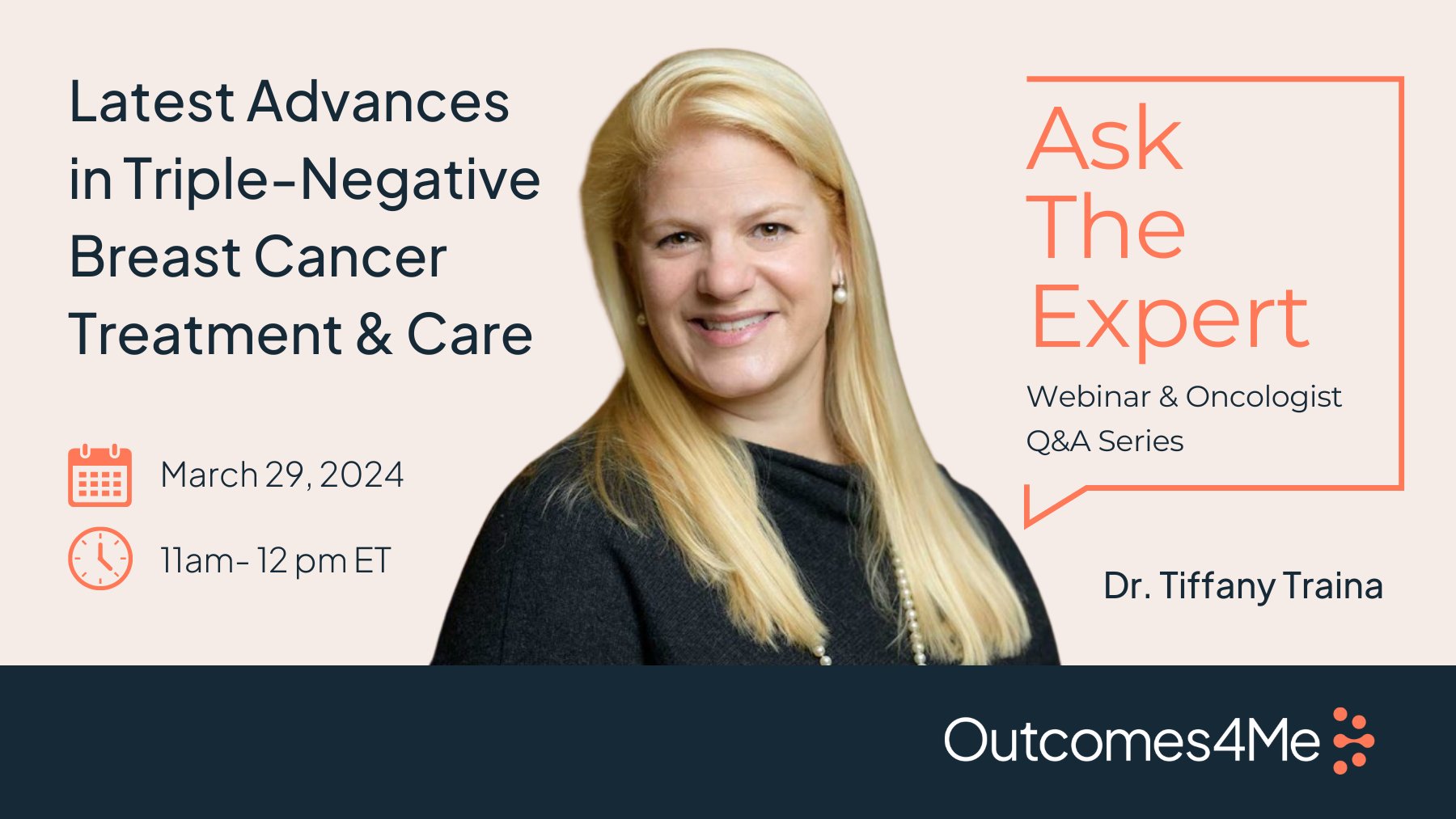 Outcomes4Me on X: 🗓Our upcoming #AskTheExpert webinar will