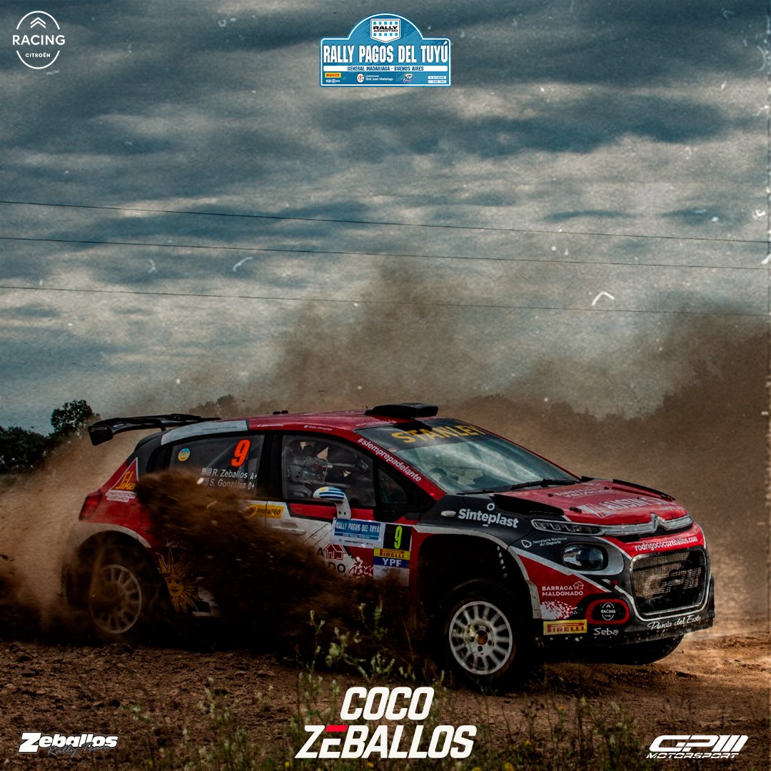 #RallyPagosdelTuyu | Terminamos la segunda especial de la mañana, estamos 7mos en la general de la RC2

P1 🇦🇷 Pasten 57.06,5
P2 🇦🇷 Díaz +1.07,8
P3 🇦🇷 Menendez +3.27,1
P4 🇦🇷 Villagra +3.43,2
P5 🇺🇾 Marieyhara +4.02,6
P7 🇺🇾 Zeballos +4.47,4

#SiemprePaDelante 🇺🇾

#RallyArgentino |