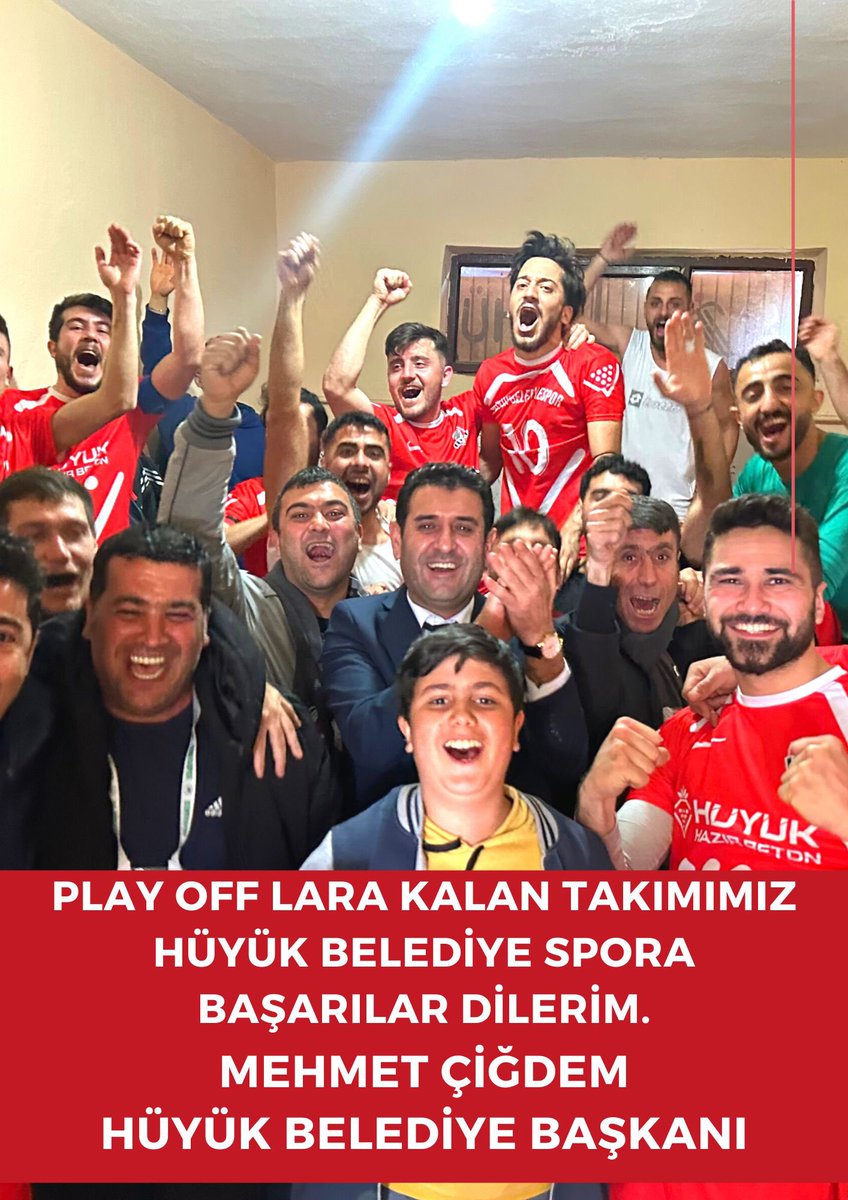 Tebrikler bizim takım
Play offlardayız