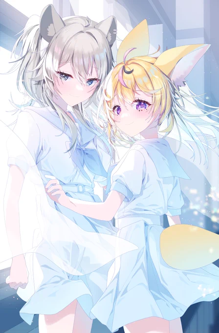 風紀委員の二人#ほろはにヶ丘高校の日常#絵まる#ししらーと 