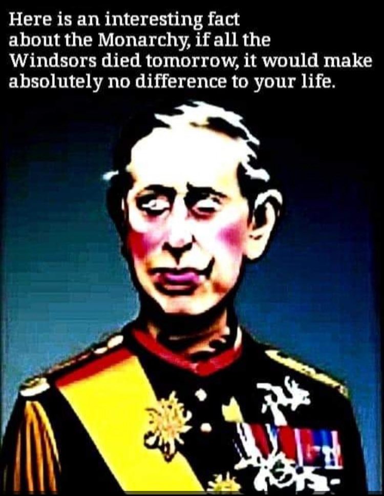Exactly. #AbolishTheMonarchy