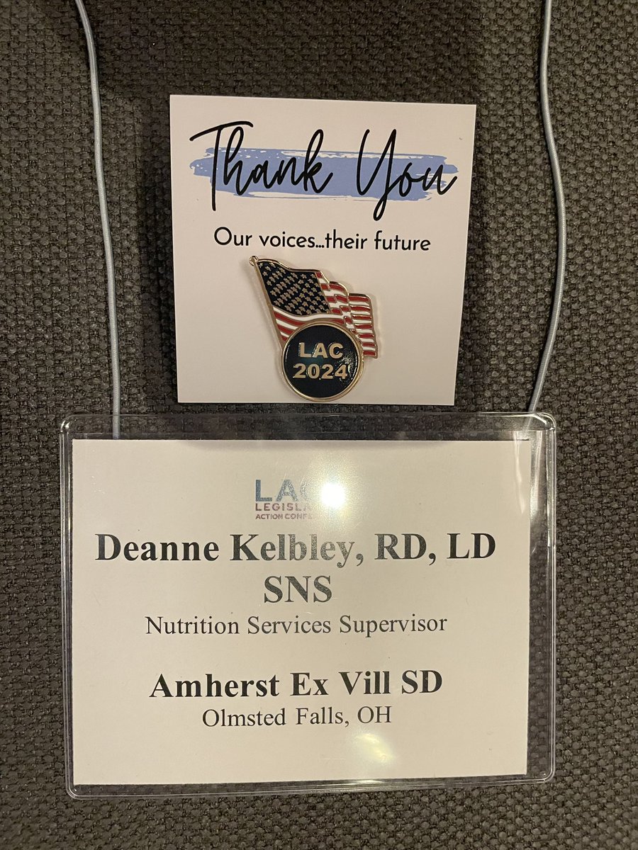 One day, it will be the students’ own voice. Adults can only say so much. 
I want to recruit and bring a student with me in 2027 so they can use their own voice. #Goals #SNAC @snaohio @SchoolLunch @SteelePrincipal #LAC24