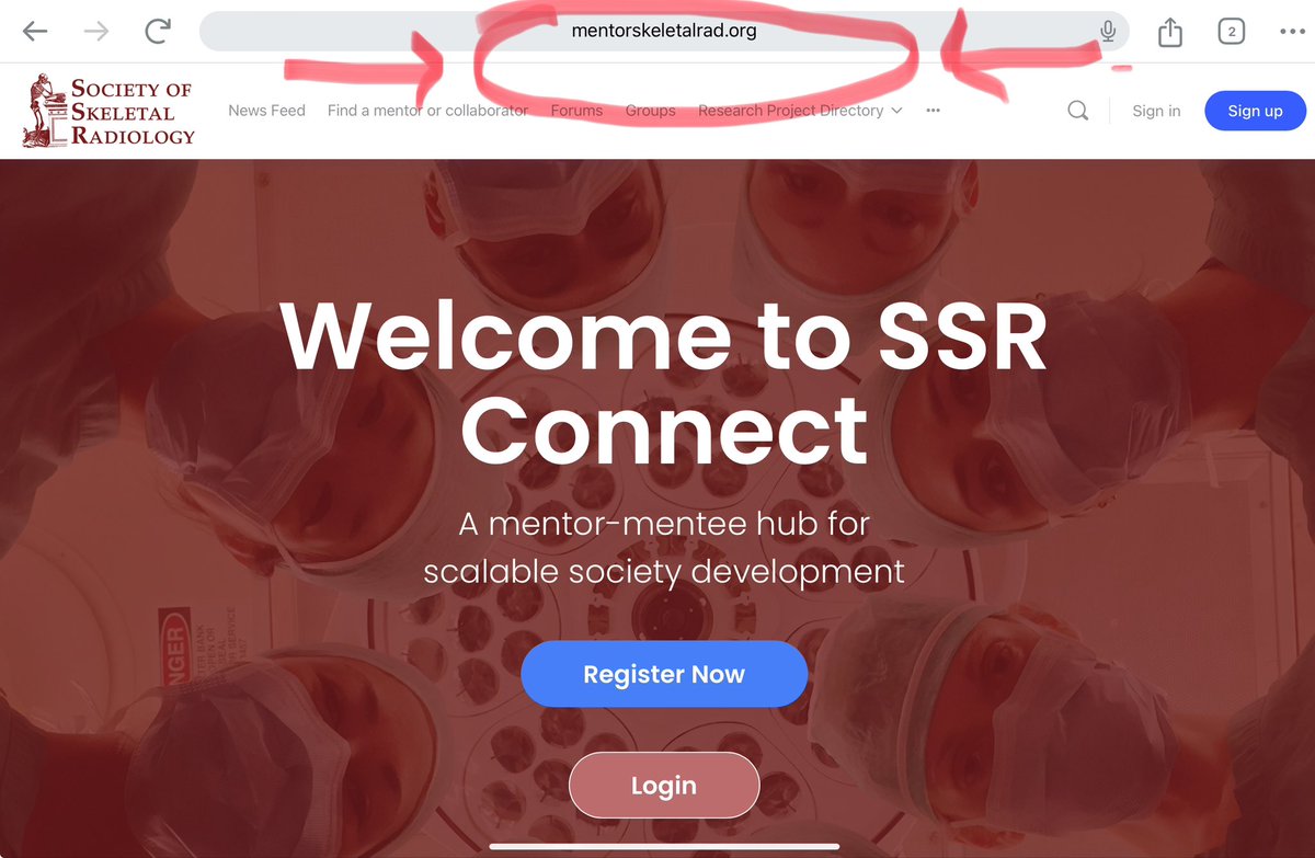 Calling all MSK rads to sign up for the #SSRConnect Mentorship/Mentee platform.  #SSR2024 #MSKrads <a href="/ResidentRad/">Rad-Resident</a>