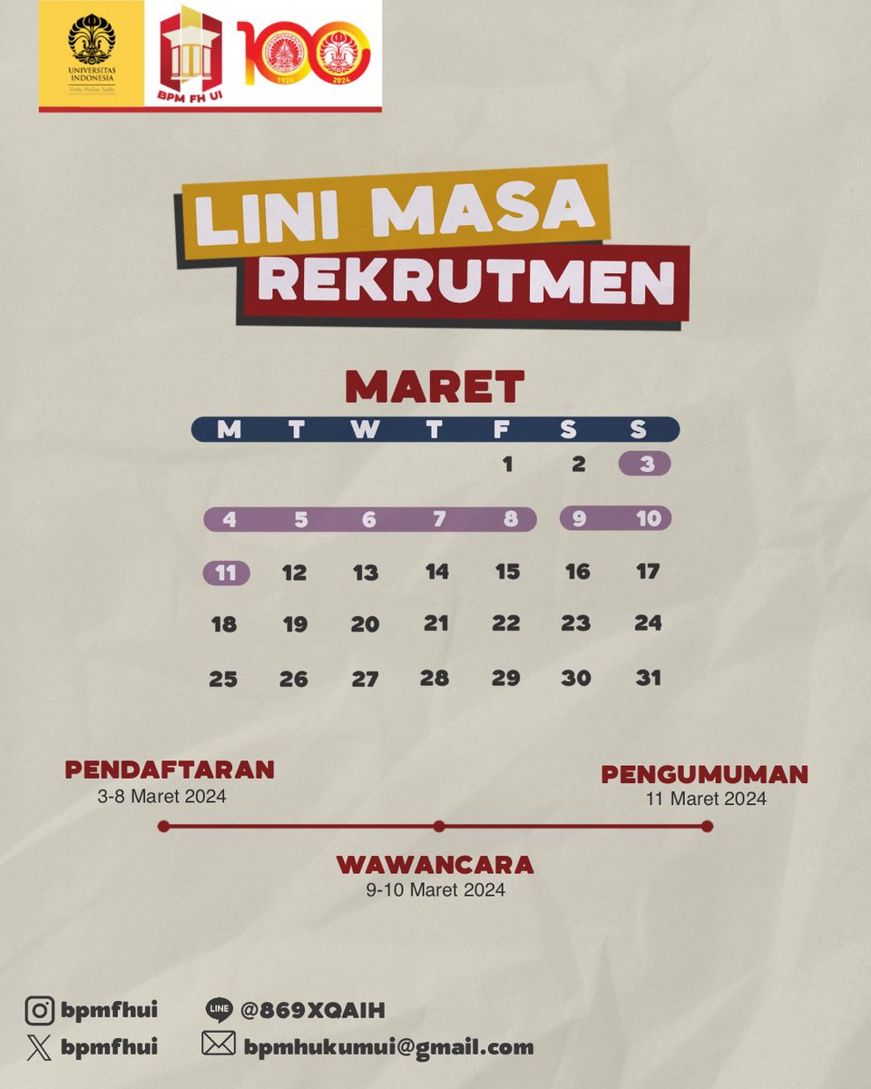 BPM FH UI 2024 tweet media