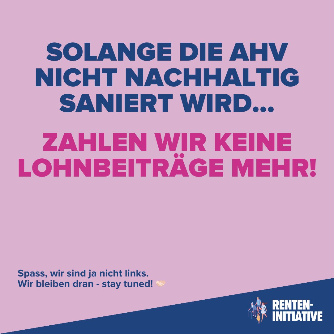 Die Schweizer Stimmbevölkerung verschiebt die Erhöhung des Rentenalters. Andere wichtige Reformen brauchten auch mehrere Anläufe, um vor dem Volk zu bestehen. Wir werden uns deshalb weiterhin für eine nachhaltige Sanierung unserer #Altersvorsorge einsetzen.