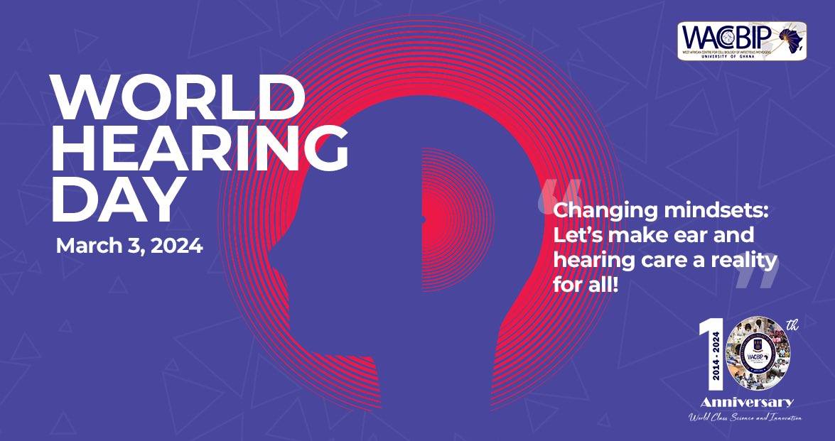 Celebrate #WorldHearingDay 2024 by fostering transformative mindsets! 🌍👂 Let's prioritize universal ear and hearing care, as over 80% of global needs remain unmet. Our journey is ongoing, bridging gaps and ensuring access for all. 🚀 #HearingCareForAll #WACCBIPis10