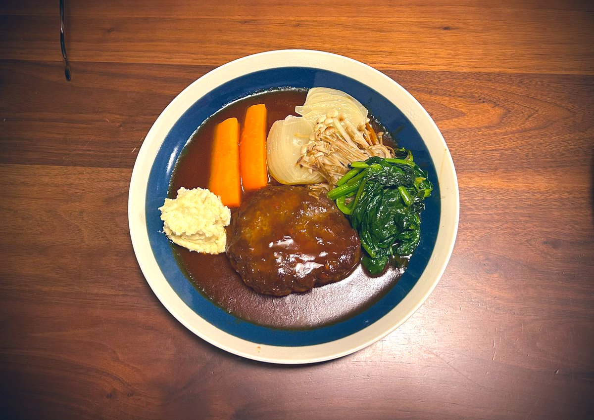 家庭料理:はんばーぐ