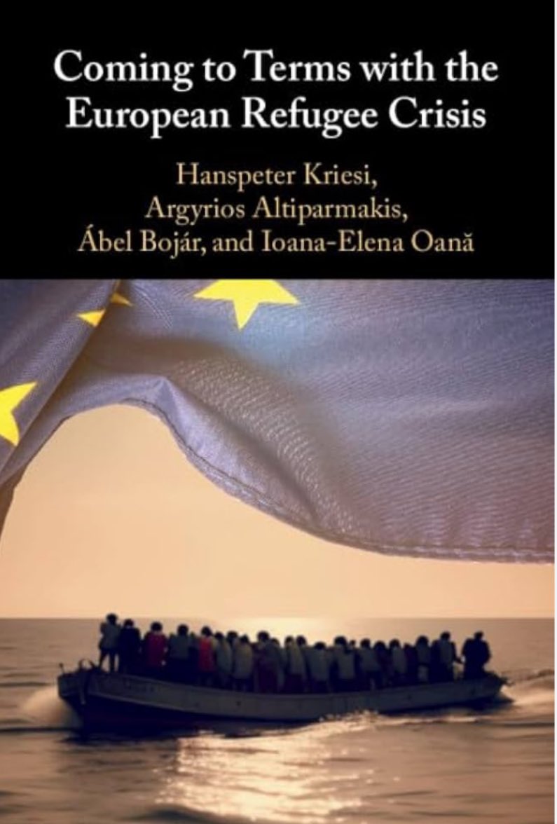 📢 Excited to announce the launch event of our latest @ERC_SOLID @CUP_PoliSci book! If you’re interested in the #refugee-crisis, #Immigration, or EU #integration save the date (13 March, 12:00 CET) and join at @EUI_Schuman or on Zoom! Event registration: eui.eu/events?id=5665…