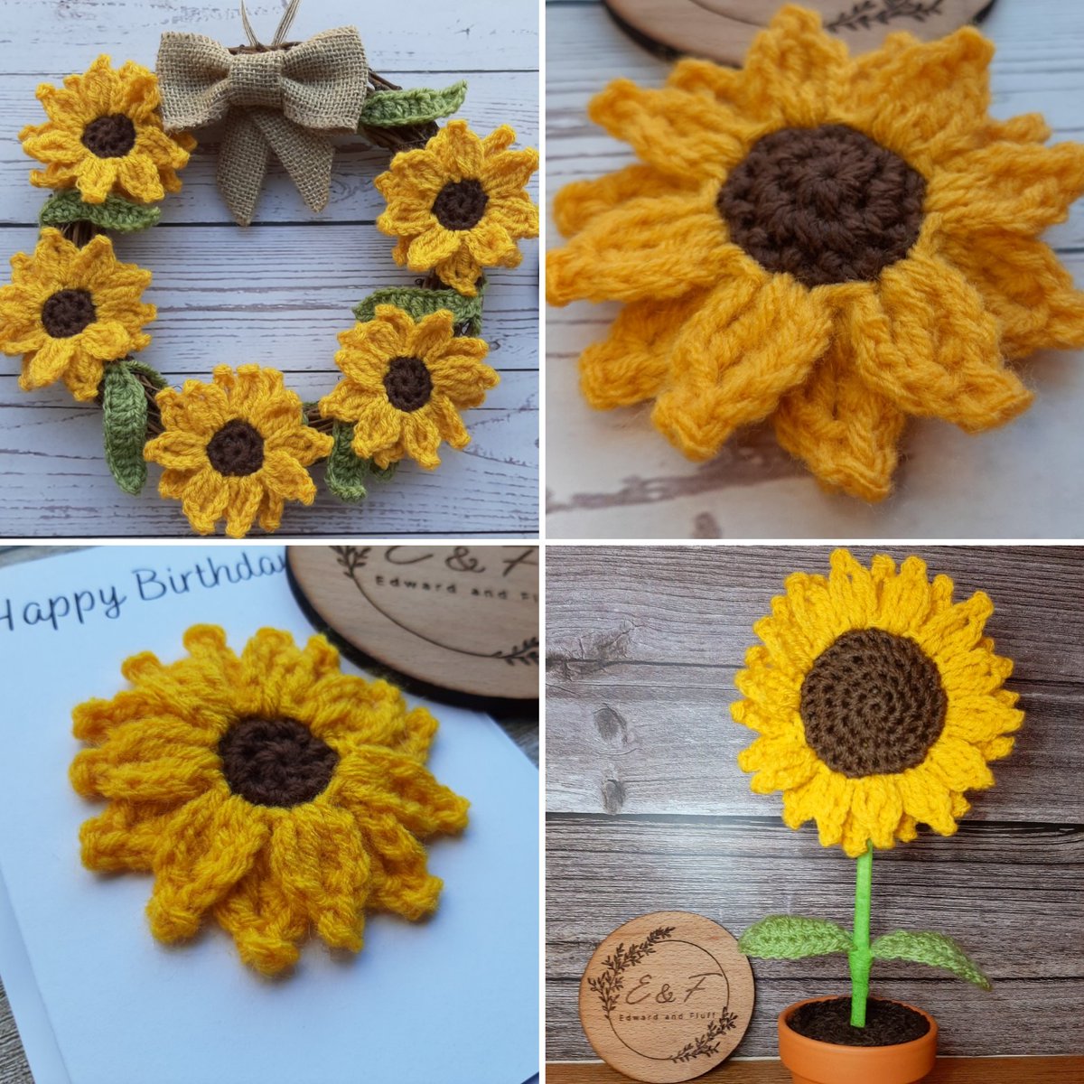 edwardandfluff's tweet photo. Happy Sunday! Unfortunately, I'm missing my craft market today due to family illness.I had prepared lots of Mother's Day cards &amp; gifts including crochet hanging baskets, plants &amp; wreaths so if anyone would like anything, please visit my Etsy page 🙏 #UKGiftAM #ukg https://t.co/C9BsJTJ6Pd