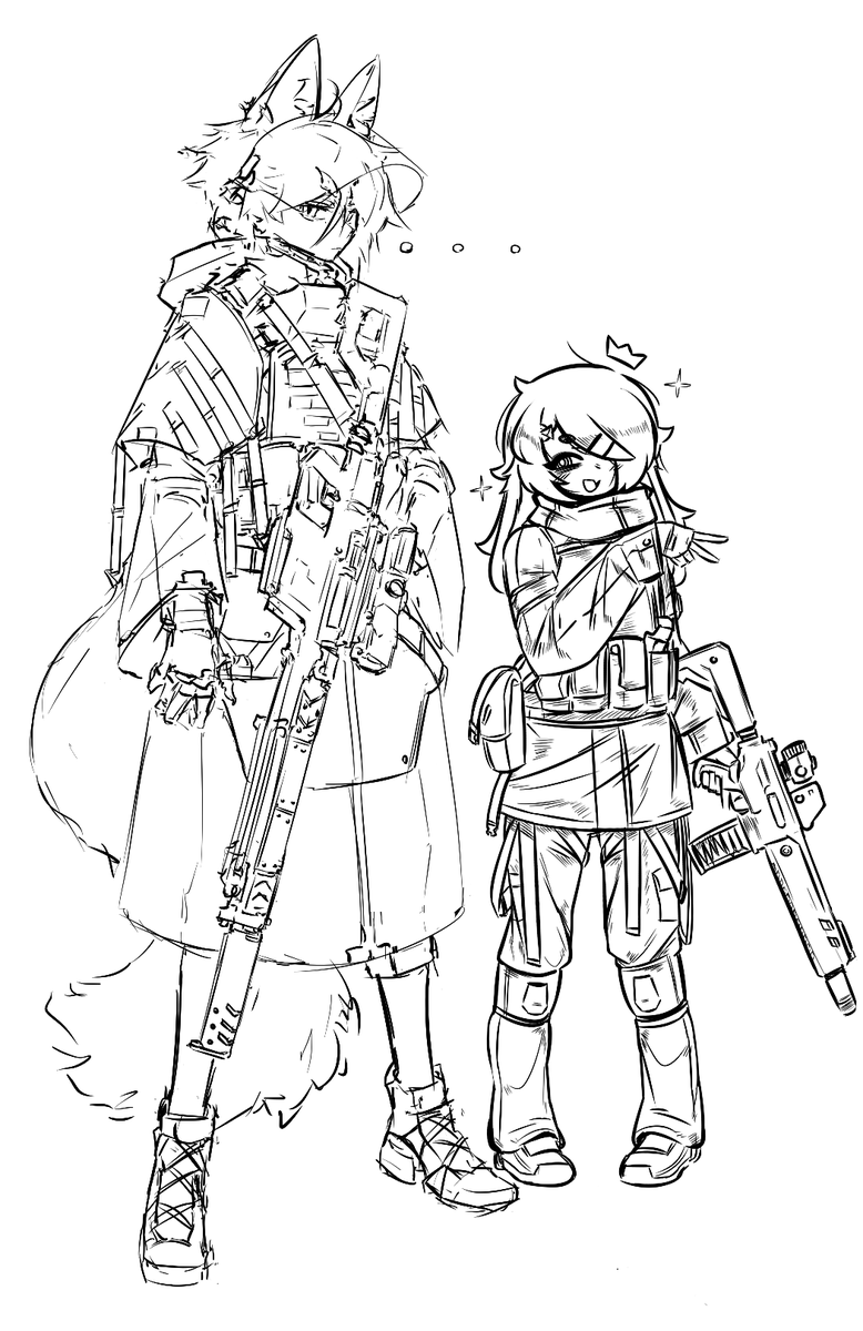 Kurebriel's tweet photo. A long waited art collaboration with @TheGreatAvv https://t.co/PT0CwVInRF