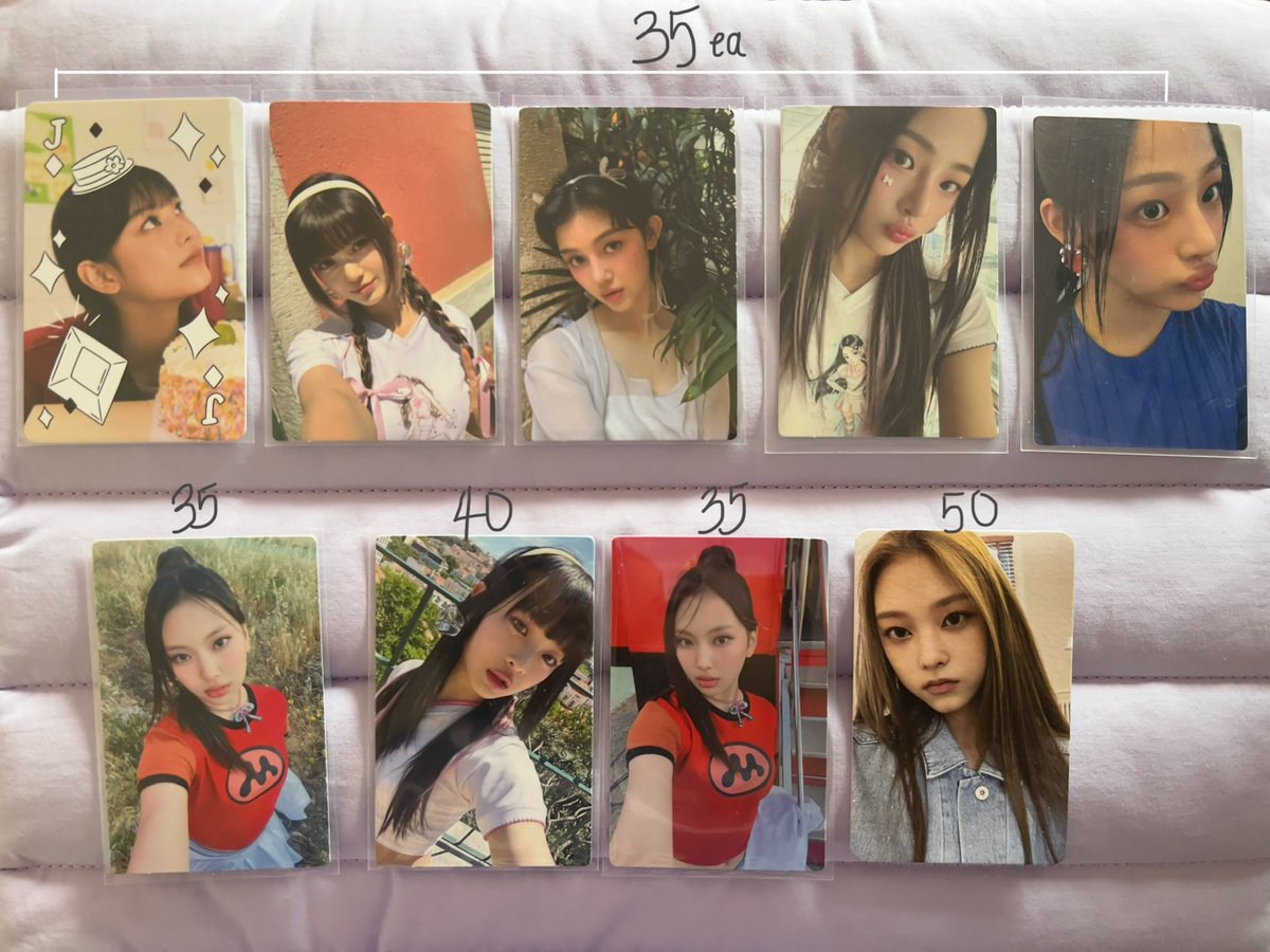 7soshi's tweet photo. wts lfb ph

Newjeans assorted pcs - repriced !

- price on pic 
- will prio getting more 🌷
- free pf
- mod ggx, sco, jnt

t. nj njwns hanni haerin danni hyein minji omg ditto supershy get up line friends bluebook https://t.co/UByskTwwxs