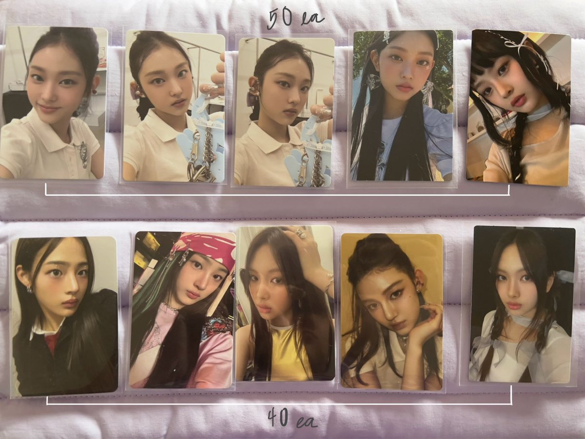 7soshi's tweet photo. wts lfb ph

Newjeans assorted pcs - repriced !

- price on pic 
- will prio getting more 🌷
- free pf
- mod ggx, sco, jnt

t. nj njwns hanni haerin danni hyein minji omg ditto supershy get up line friends bluebook https://t.co/UByskTwwxs