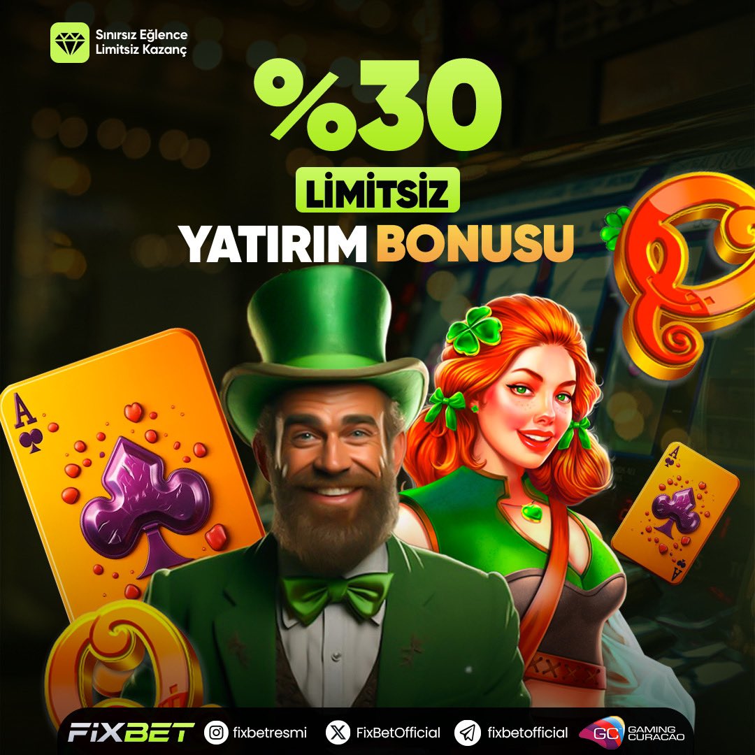 📢 TÜM YATIRIMLARINIZA %30 LİMİTSİZ YATIRIM BONUSU

🎁 Haftanın 7 günü, 24 saat tüm yatırımlarınıza limitsiz %30 bonus! 

⚠️ Yatırım esnasında “ %30 LİMİTSİZ Yatırım Bonusu “ seçeneğini seçmeniz yeterlidir. 

🔗 cutt.ly/LwB0wST5