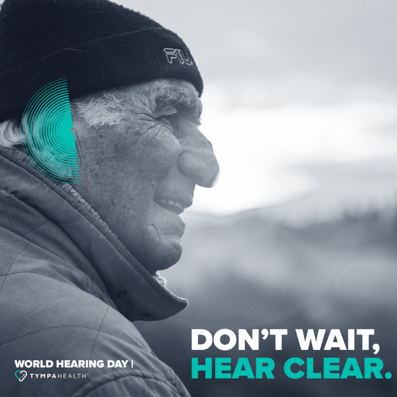 TympaHealth's tweet photo. Experiencing denial, embarrassment, or anxiety about hearing health? 👂

Research indicates that individuals often delay seeking help.

This #WorldHearingDay, we join  @WHO’s call for global awareness. 

Tympa Practitioners help thousands monthly. Why wait? ⤵️

#TympaHealth