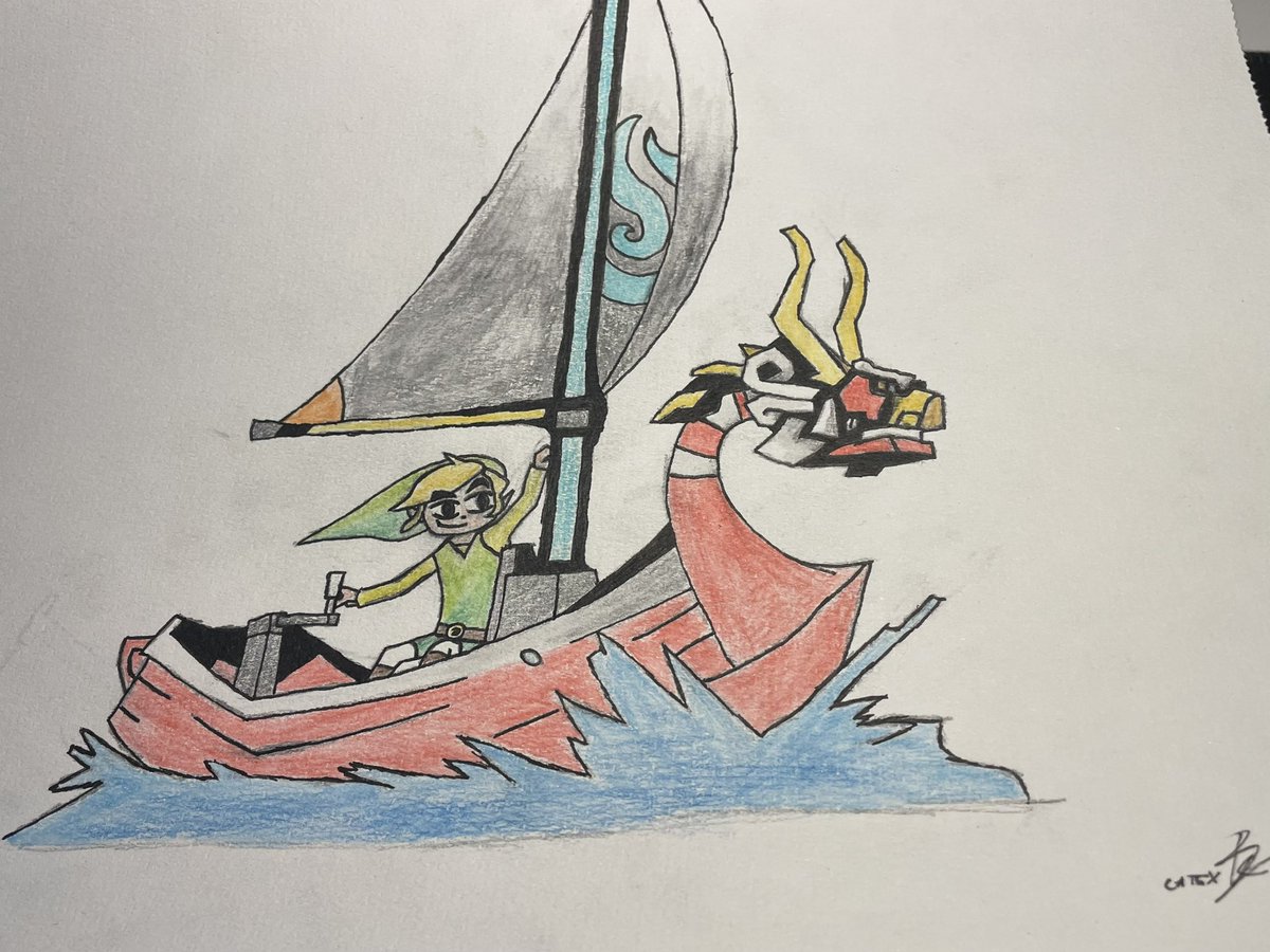 The Legend of Zelda Wind Waker art