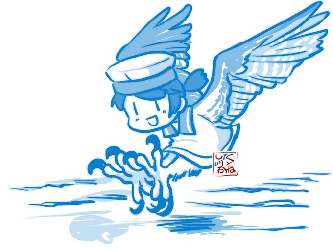 「flying hat」 illustration images(Latest)